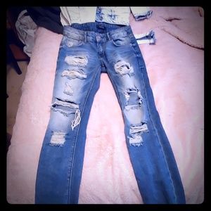 Refuge size 0 skinny jeans